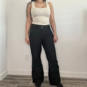 Columbia Shafer Canyon Omni Heat black snow ski pants insulated waterproof